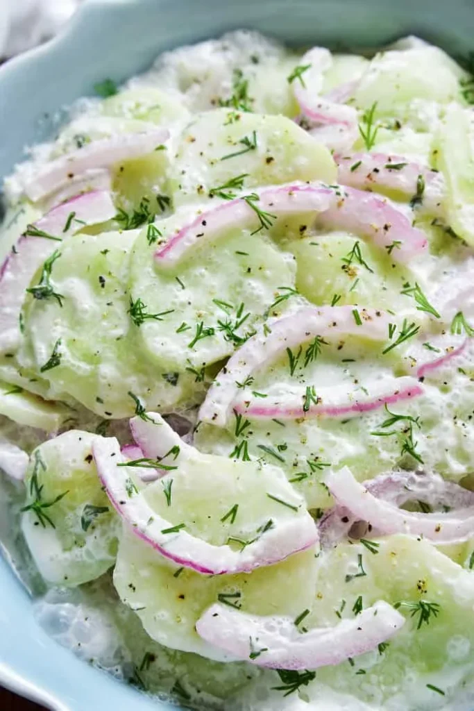 Creamy Cucumber Salad