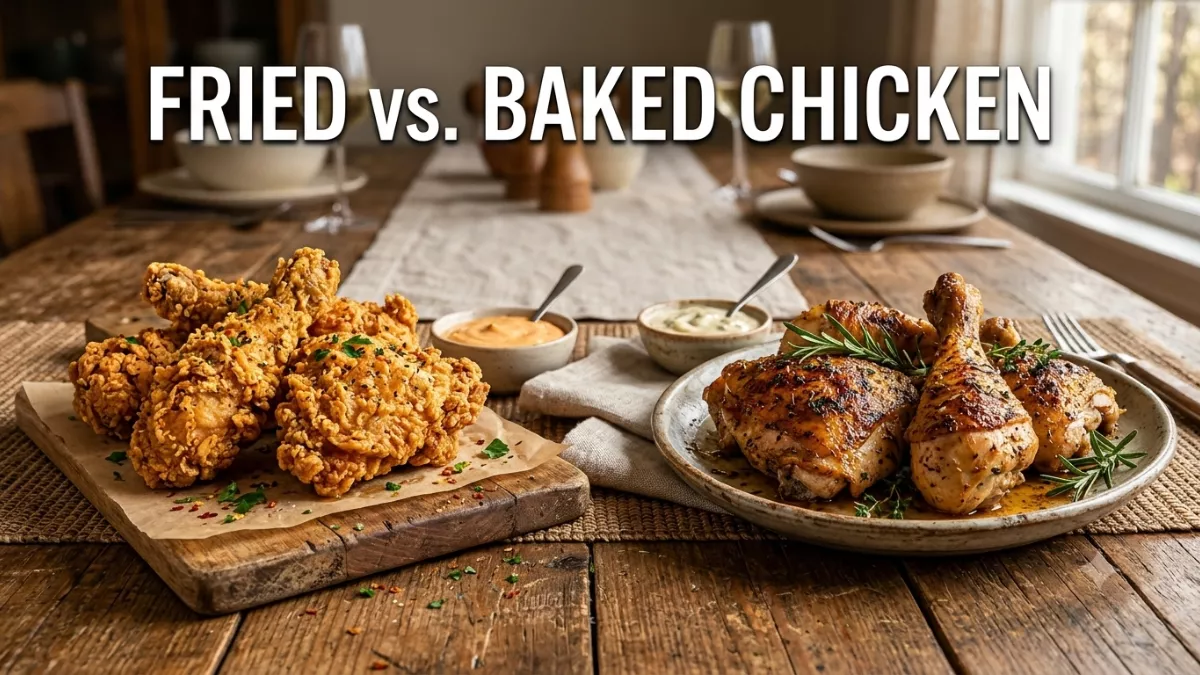 Crispy Fried Chicken vs. Oven-Baked Chicken: Which Is Better?