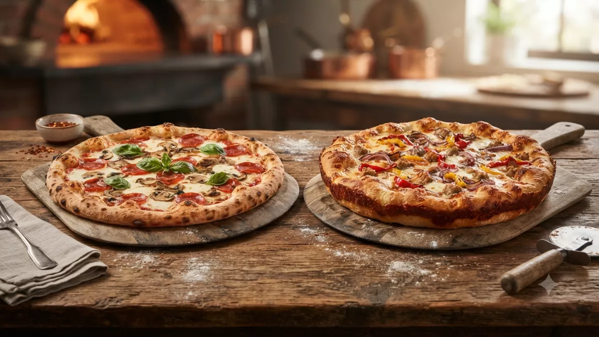 Thin Crust vs. Thick Crust Pizza: How Texture and Flavor Change